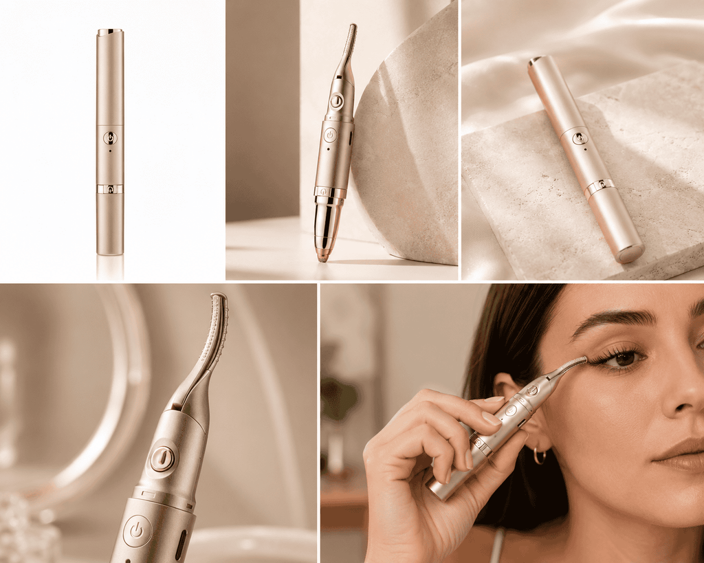 3 Retoques de Belleza. 1 Solo Dispositivo — Pestañas Perfectas en 20 Segundos