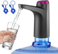 Dispensador automático de agua para garrafón con bomba eléctrica recargable USB