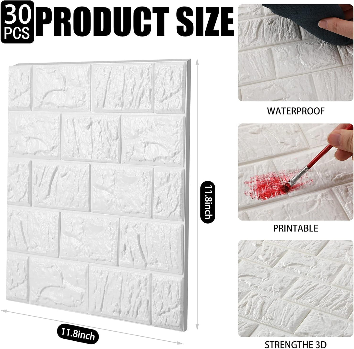 Panel 3D Autoadhesivo – Renová tu Pared sin Obras