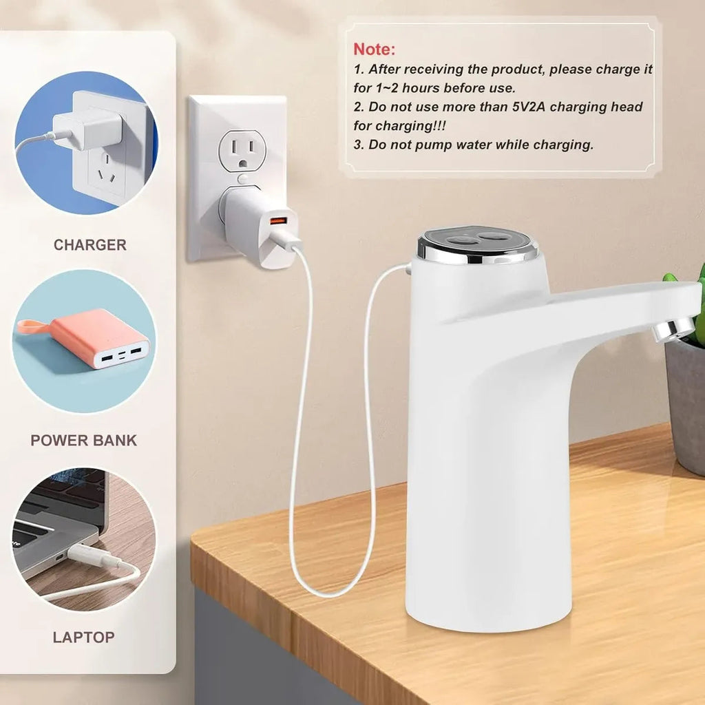 Dispensador eléctrico - carga USB-C portátil