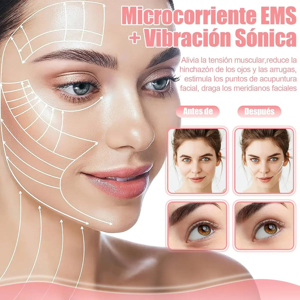 Masajeador Facial EMS Vista completa