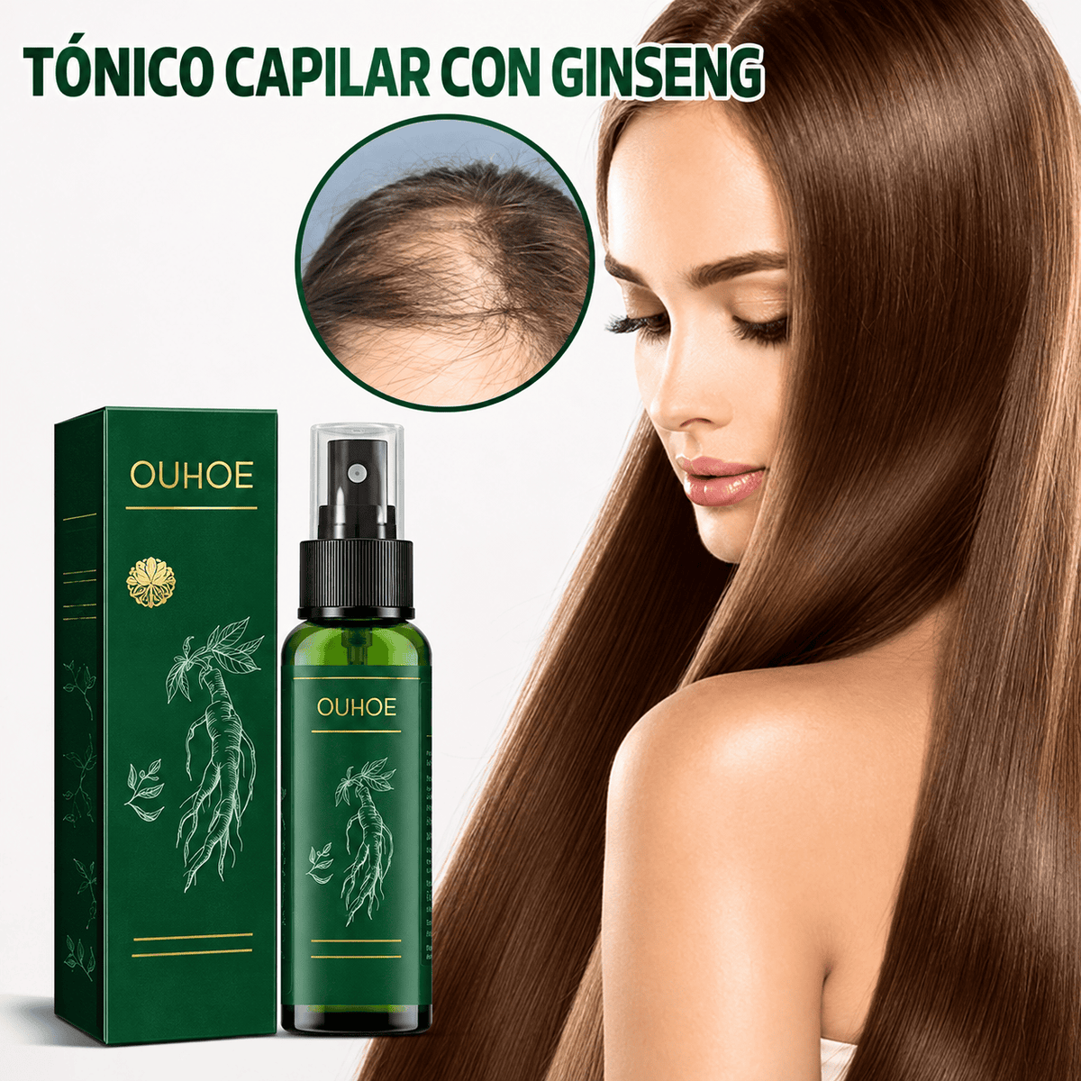 Tónico Capilar OUHOE Natural Herbs · 100 ml