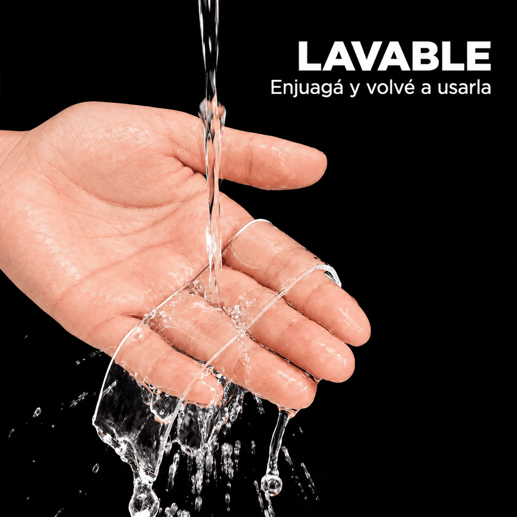 Cinta Mágica Doble Faz 3mts Transparente - Reutilizable