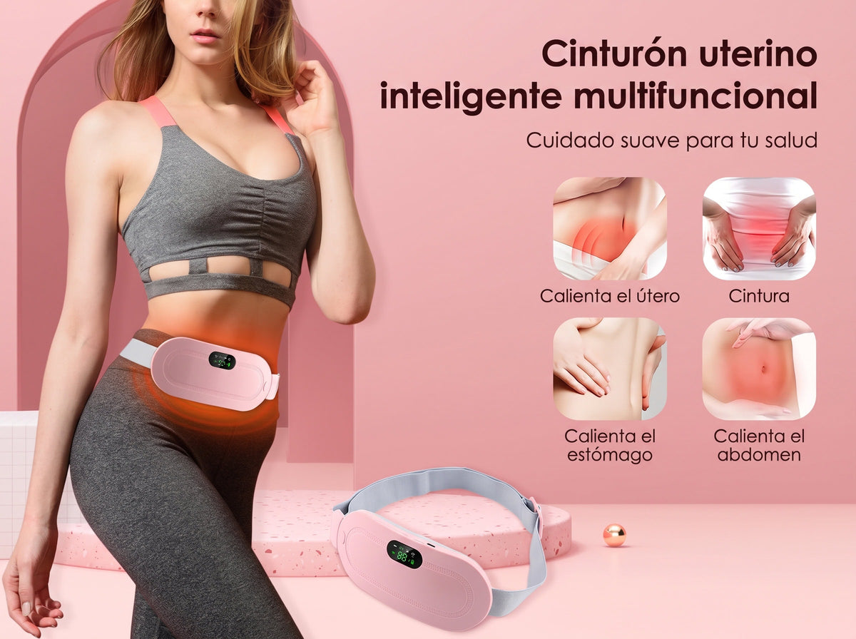 Cinturón Térmico y Masajeador Menstrual
