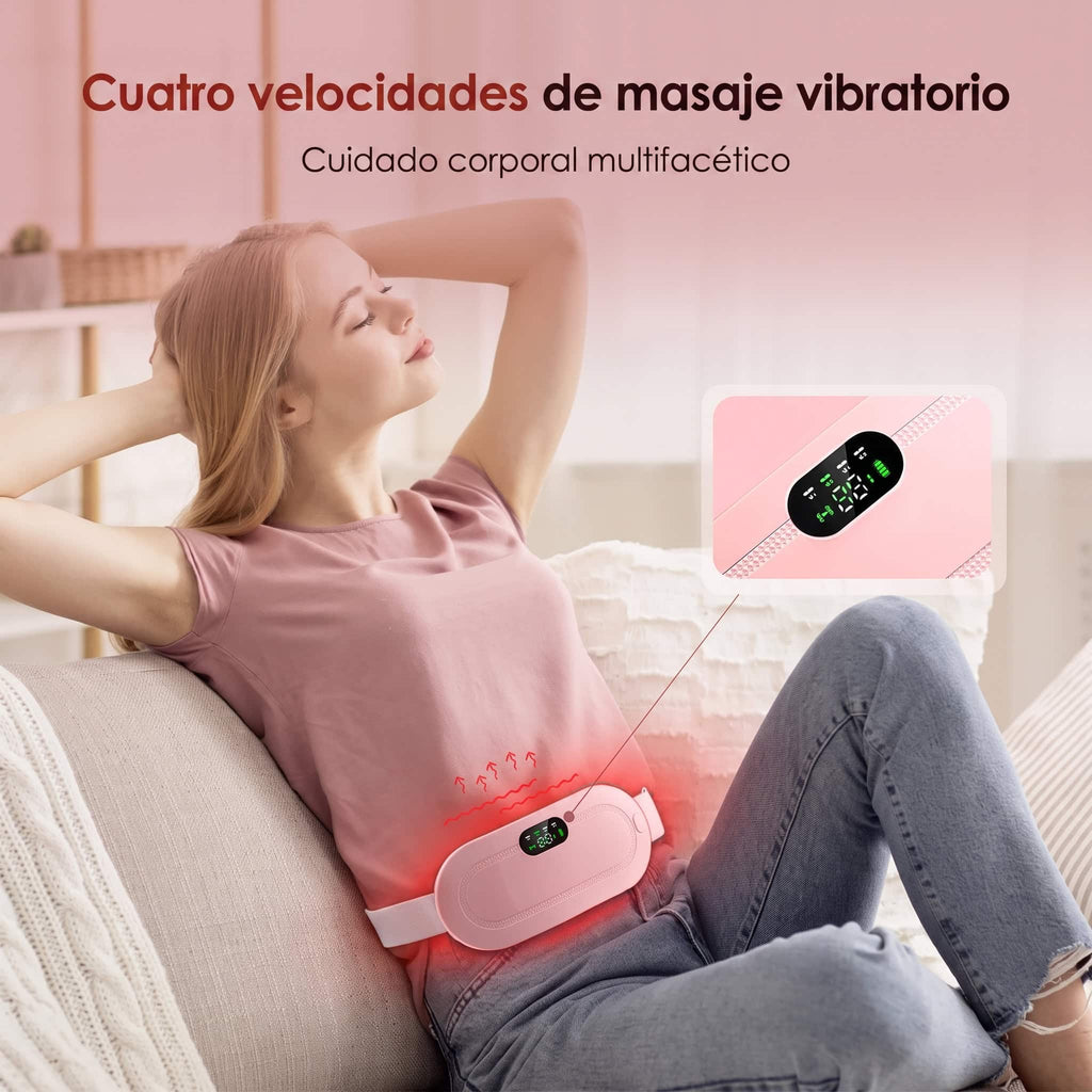 Cinturón Térmico y Masajeador Menstrual